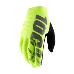 100 Percent Brisker Youth Glove - XL - Fluo Yellow - 2021