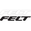 Felt Bicycles DECAL LOGO 6" (BLACK) 1 Felt Bicycles DECAL LOGO 6" (BLACK) -Bicycle Related Products BP0F004 DECAL LOGO 6 BLK