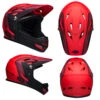 Bell Sanction Helmet - S - Matte Red - Black - AS-NZS 2063-2008 Standard - 2022 -Bicycle Related Products Bell Sanction Helmet Matte Red Black 2022 02 a03bf9d7 a972 4861 a95d 9cd0e7794de7