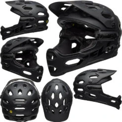 Bell Super 3R MIPS Helmet - M - Matte Black - Grey - AS-NZS 2063-2008 Standard -Bicycle Related Products Bell Super 3R MIPS Helmet Matte Black Grey 02 fe917c4c 071d 4cc3 bb51 7bb40c47df29