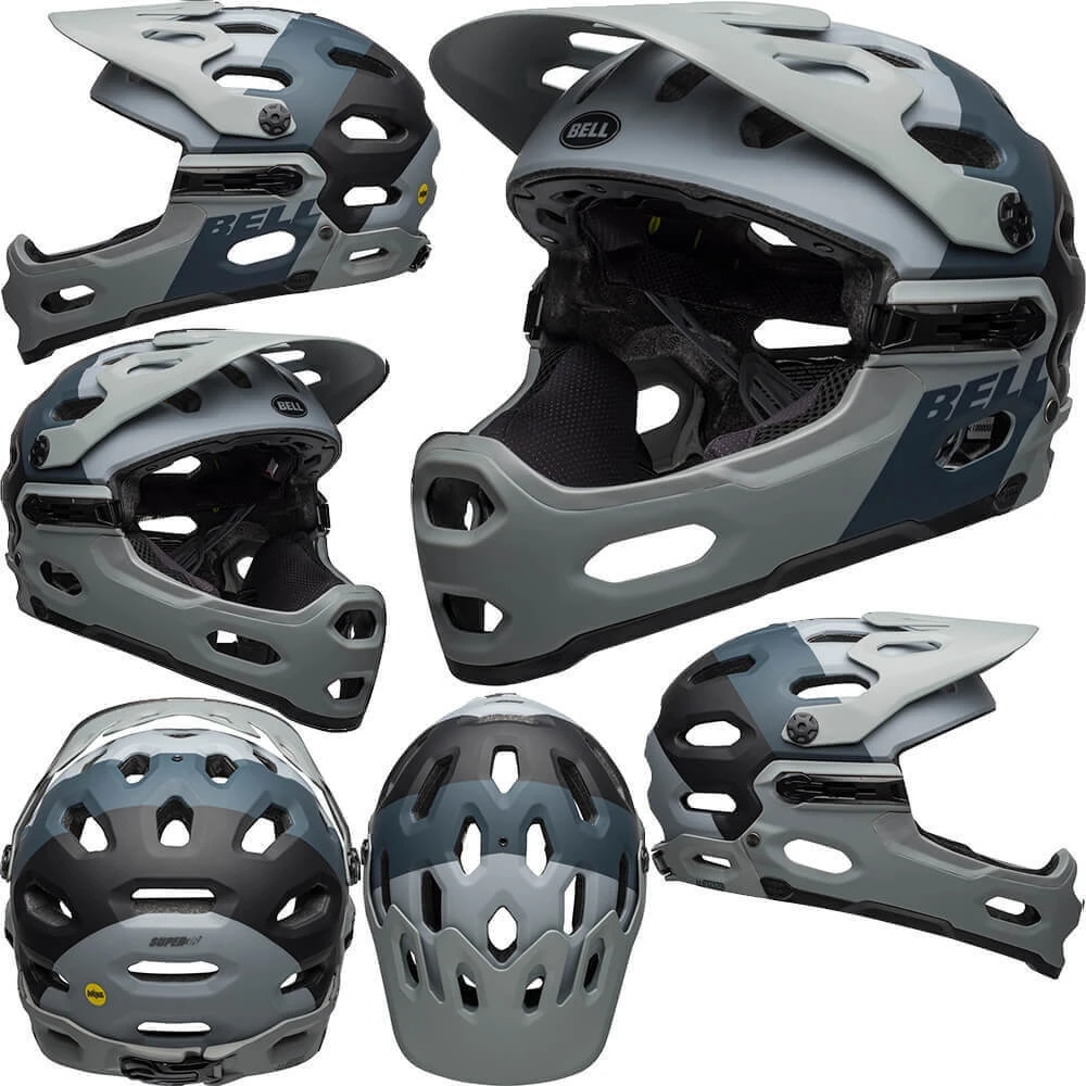 Bell Super 3R MIPS Helmet - M - Matte Dark Grey - Gunmetal - AS-NZS 2063-2008 Standard - Image 2