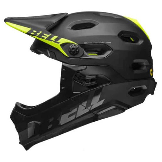 Bell Super DH MIPS Helmet - M - Matte - Gloss Black - AS-NZS 2063-2008 Standard - 2021
