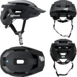 100 Percent Altis Helmet - XS/S - Black - 2023