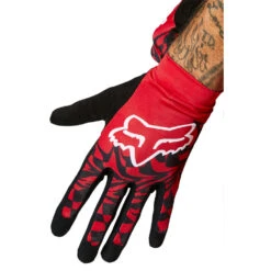 Fox Flexair Gloves - M - Chili Checkers - 2021