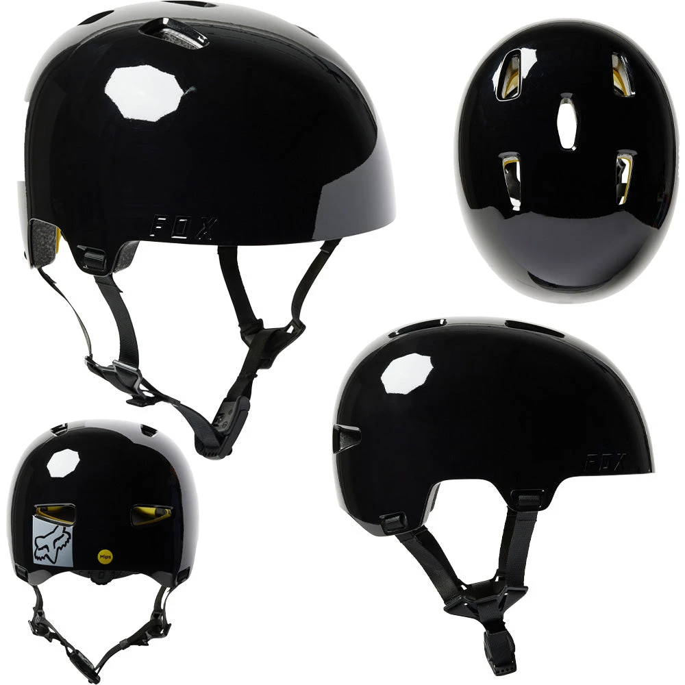 Fox Flight Pro MIPS Helmet - S - Black - 2022 3 Fox Flight Pro MIPS Helmet - S - Black - 2022