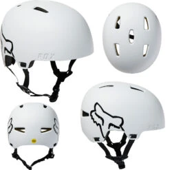 Fox Flight Youth MIPS Helmet - Youth - One Size Fits Most - White - 2022
