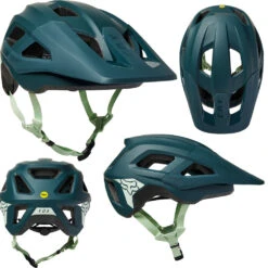 Fox Mainframe MIPS Helmet - L - Trvrs Emerald - 2022