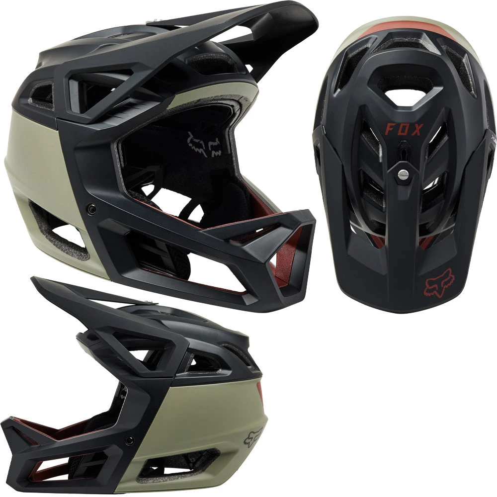 Fox Proframe RS MIPS Helmet - S - Mhdrn Bark - 2022 3 Fox Proframe RS MIPS Helmet - S - Mhdrn Bark - 2022