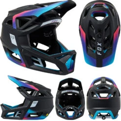 Fox Proframe RS MIPS Helmet - S - Rtrn Black - 2022