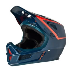 Shop 2nd D1 - Fox Rampage Comp Helmet - 2XL - Repeater Dark Indigo - 2021 - 2XL - Repeater Dark Indigo - 2021