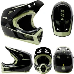 Fox Rampage Comp Helmet - XL - Stohn Black - 2022