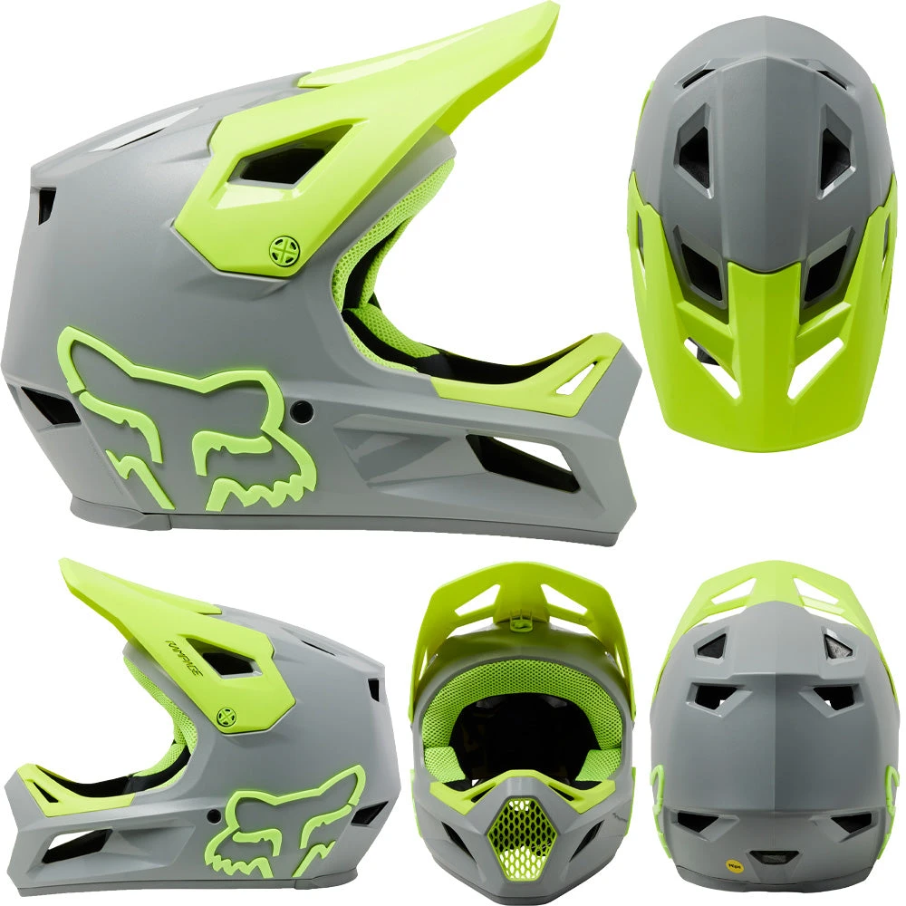 Fox Rampage MIPS Helmet - M - Ceshyn Grey - 2022 3 Fox Rampage MIPS Helmet - M - Ceshyn Grey - 2022