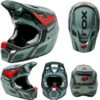 Fox Rampage Pro Carbon Helmet - M - Dvide Eucalyptus - 2022 -Bicycle Related Products Fox Rampage Pro Carbon Helmet Dvide Eucalyptus 2022 f9836f01 1f5c 4dcc 9a06 5481e66abef3