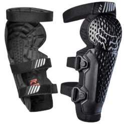 Fox Titan Race Youth Knee Guards - Youth - One Size Fits Most - Black - 2022