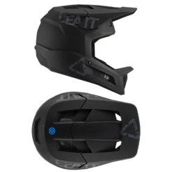 Leatt MTB 1.0 DH Helmet - L - Black -Bicycle Related Products Leatt MTB 1.0 DH Helmet Black 02 3382b17c bf58 4a8c bb31 dbdd7af568e7