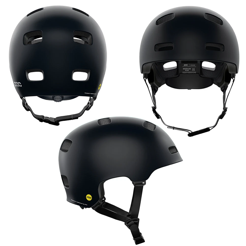 POC Crane MIPS Helmet - XS-S - Matte Black - 2021 4 POC Crane MIPS Helmet - XS-S - Matte Black - 2021 - Image 2