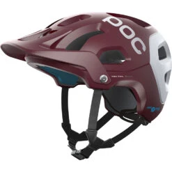 POC Tectal Race Spin Helmet - XS-S - Propylene Red - Hydrogen White Matte - 2021