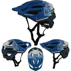 TLD A2 MIPS Helmet - XS-S - Silhouette Blue - 2022