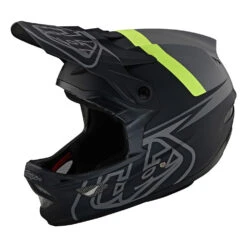 TLD D3 Fiberlite Helmet - L - Slant Grey - 2022