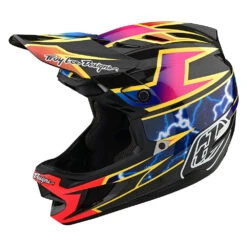 TLD D4 Carbon MIPS Helmet - XL-2XL - Lightning Black - 2022