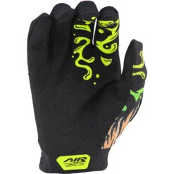TLD Youth Air Gloves - Youth L - Bigfoot Black - Green - 2022 -Bicycle Related Products TLD Youth Air Gloves Bigfoot Black Green 2022 02