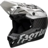 Bell Full-10 Spherical MIPS Helmet - M - Fasthouse Matte - Gloss White - Black - 2023