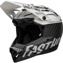 Bell Full-10 Spherical MIPS Helmet - M - Fasthouse Matte - Gloss White - Black - 2023